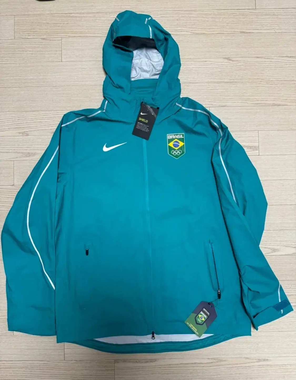 [L] 나이키 팀 브라질 올림픽 자켓 상품이미지1