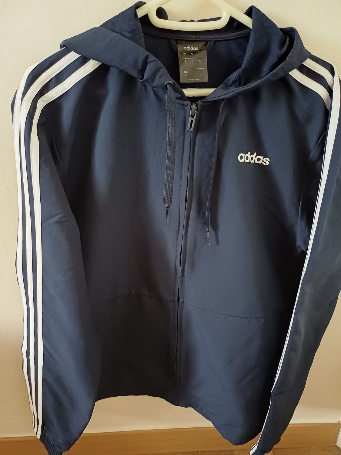 아디다스 스트릿 삼선 바람막이 자켓 상품이미지1