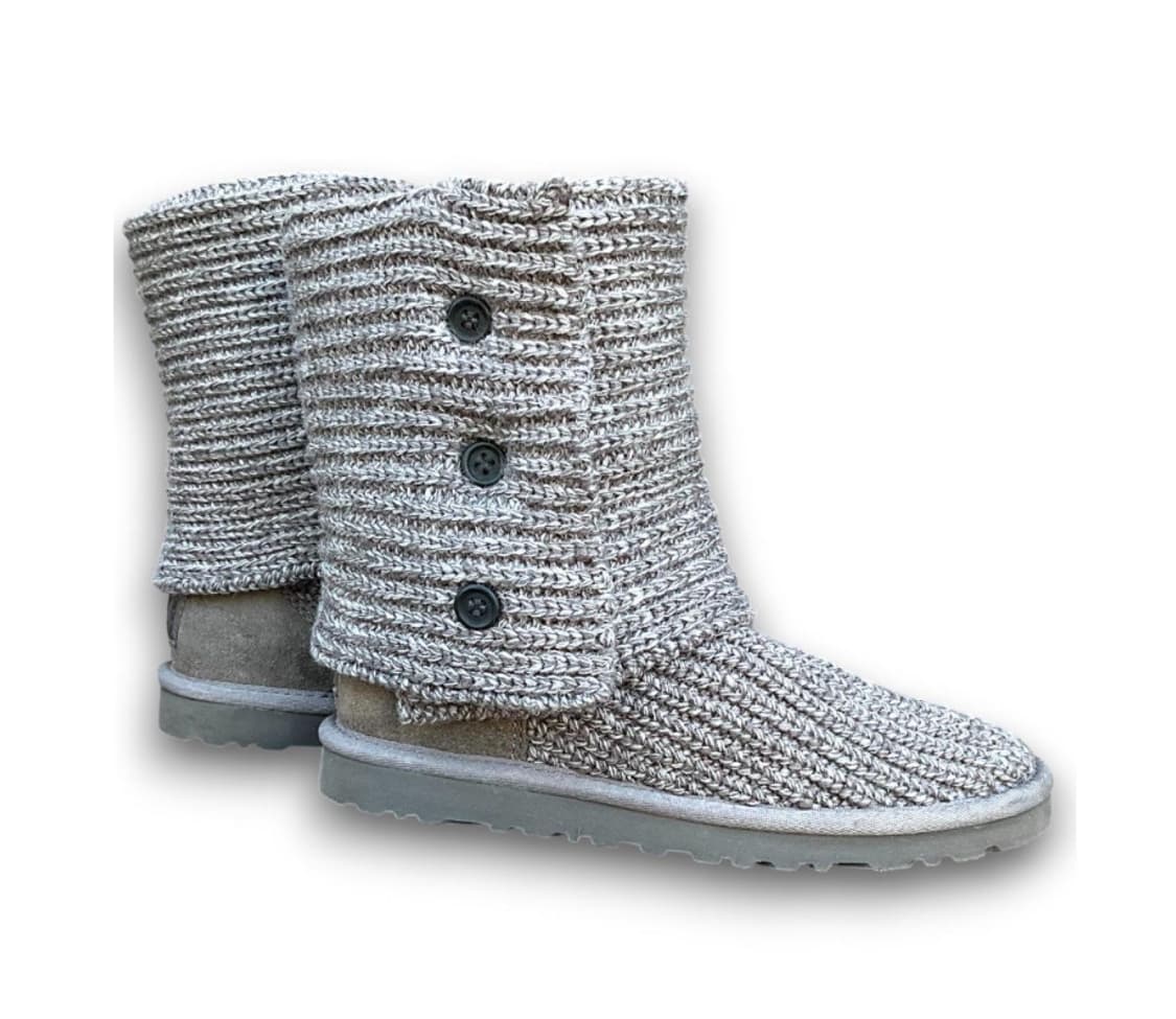 Y2K 어그 카디 니트 부츠 라이트 그레이 230 상품이미지3