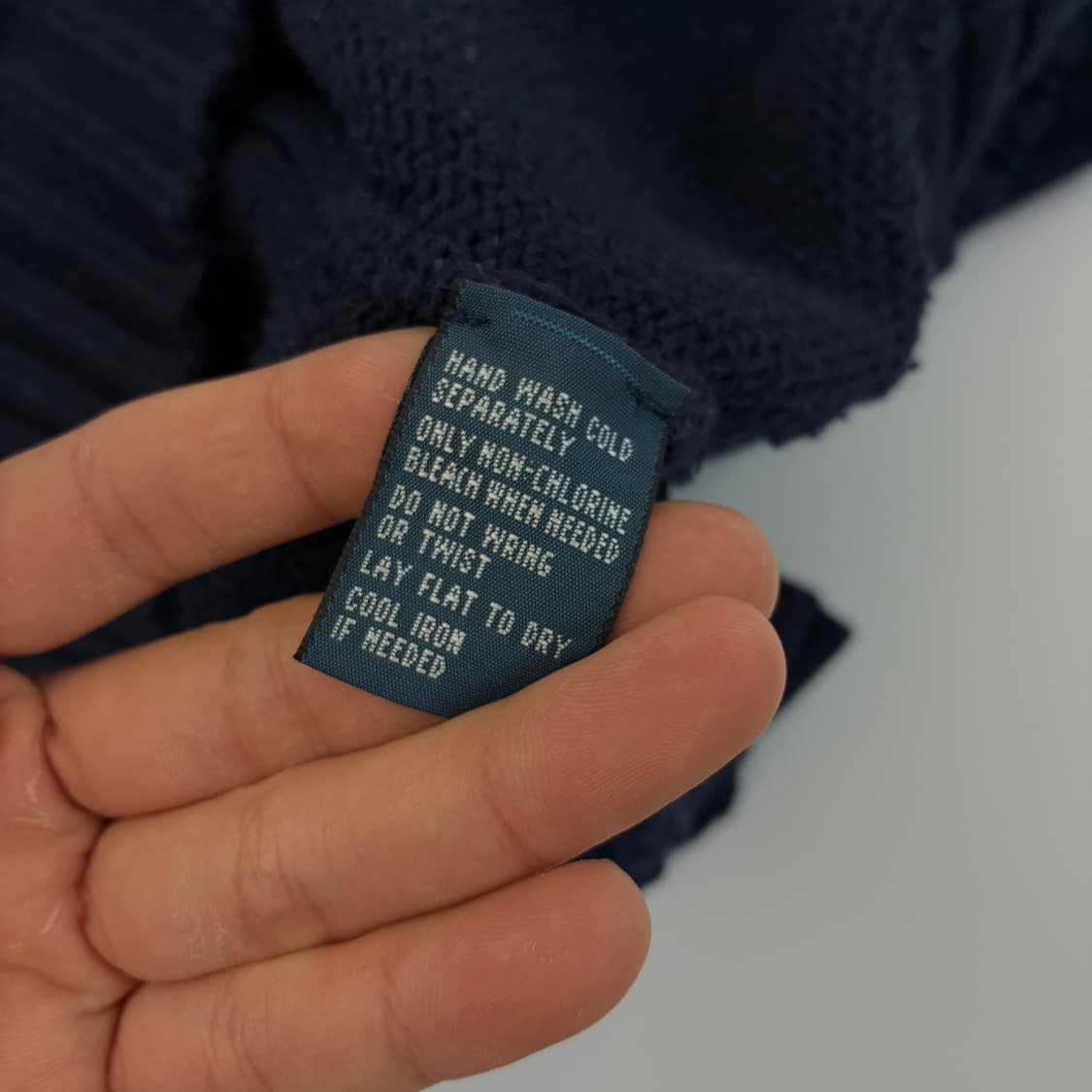 Polo   폴로 랄프로렌 자수 코튼 네이비 니트 상품이미지5