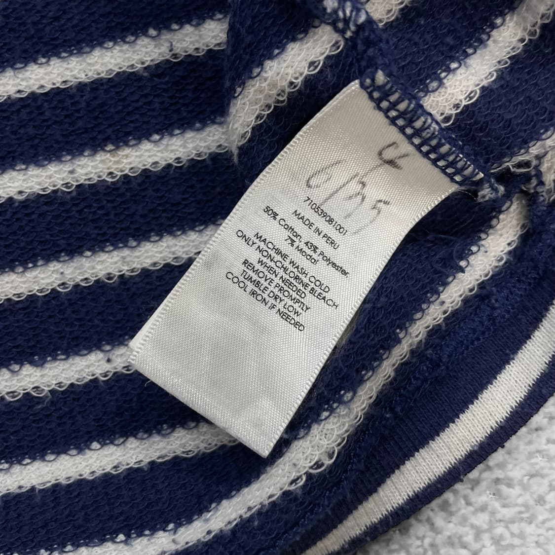 폴로 랄프로렌 스트라이프 코튼 라운드넥 니트 상품이미지4