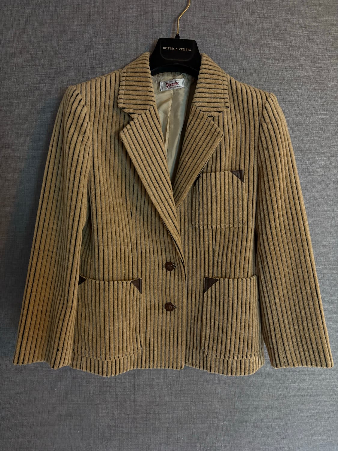 프리움베 골지 자켓 베이지 Japan 상품이미지1