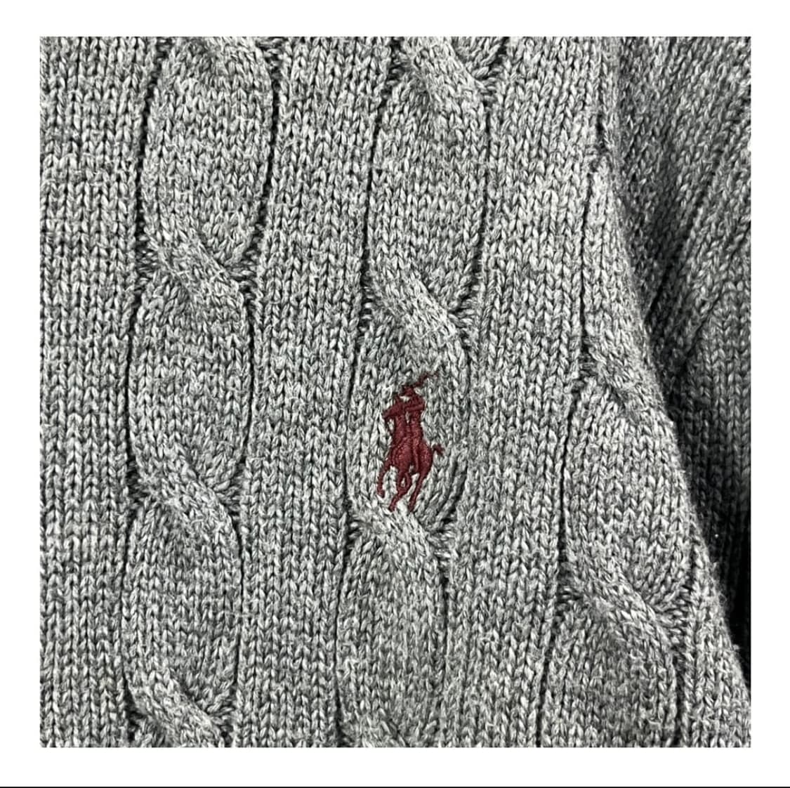 polo 케이블 니트 스웨터 상품이미지4