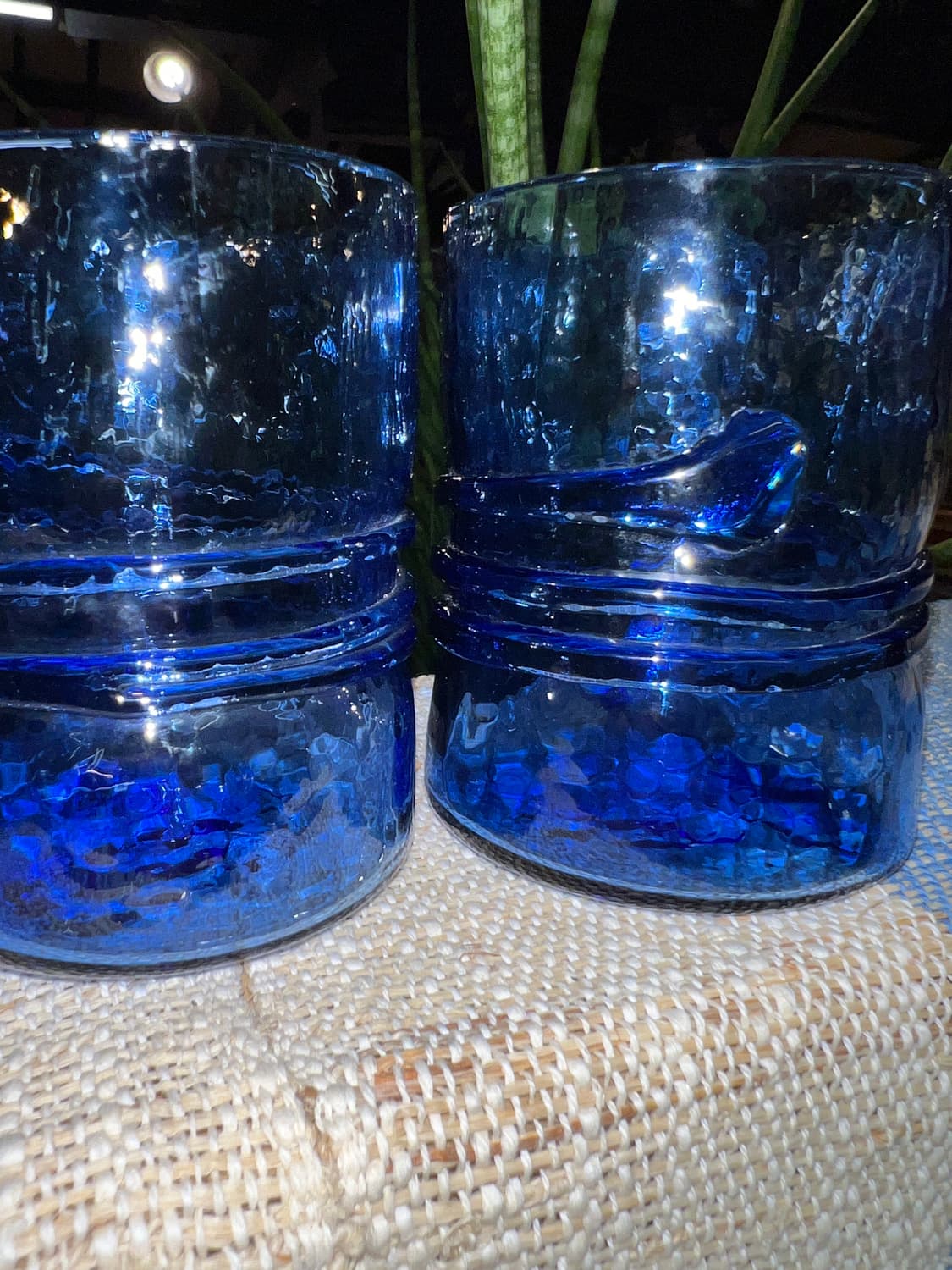 90 U.S.A studio hand blown Cobalt blue 상품이미지3
