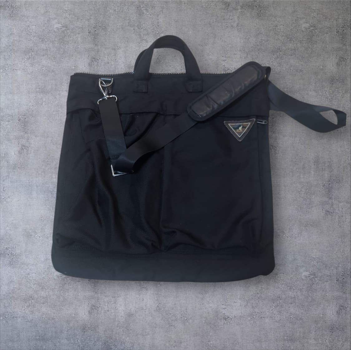 캉골 블랙 숄더백 토트백 상품이미지1