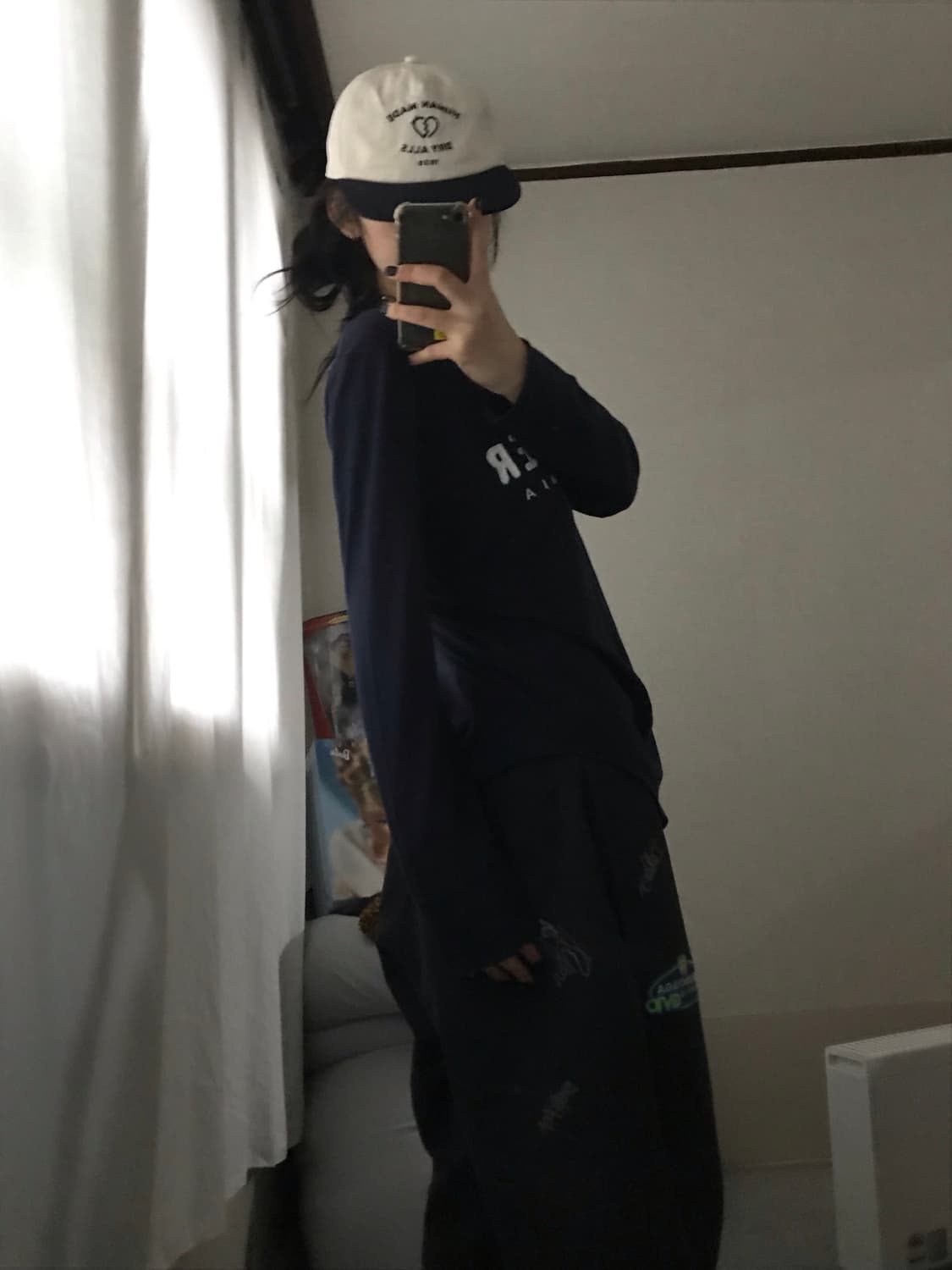 홀리스터 네이비 롱슬리브 상품이미지3