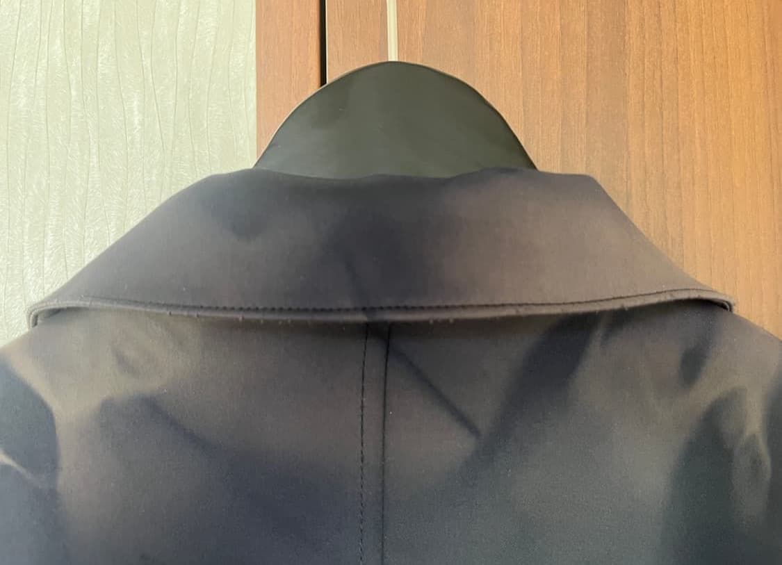 지용킴 선블리치드 더블프론트 자켓 다크그린 24ss 상품이미지4