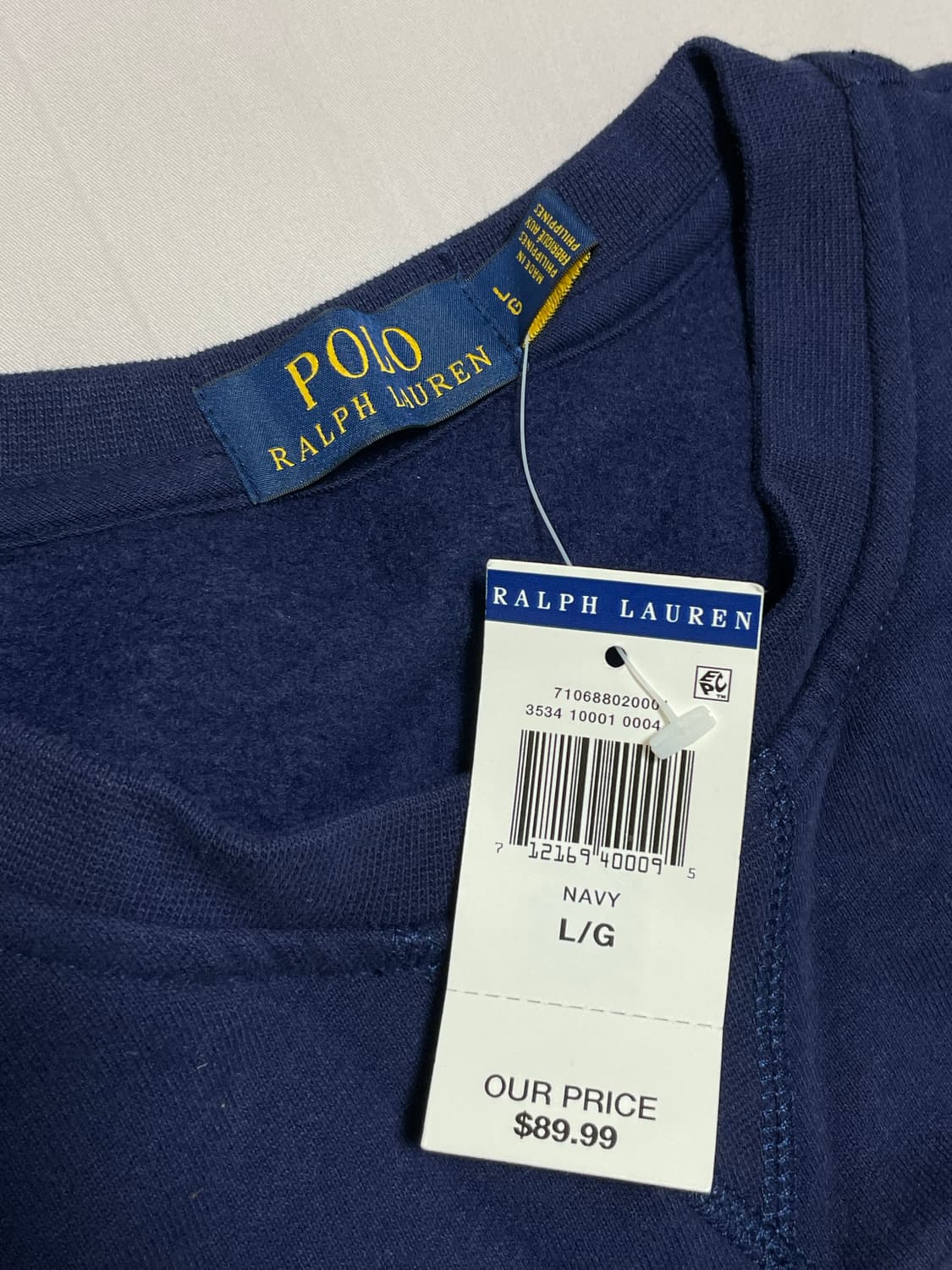 [새상품] 폴로 랄프로렌 폴로베어 스웻셔츠 맨투맨 상품이미지4