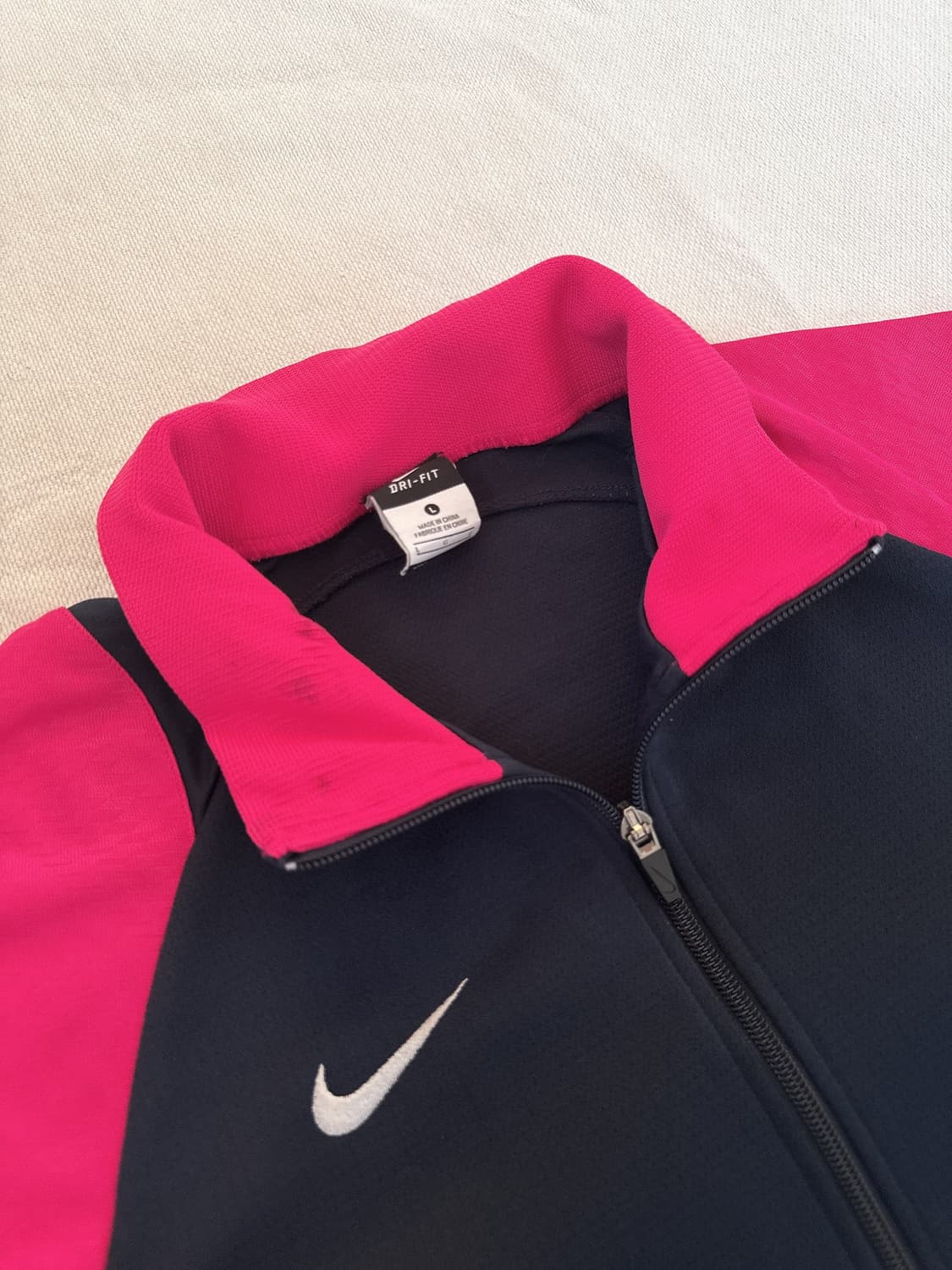 나이키 네이비 배색 핑크 져지 상품이미지3