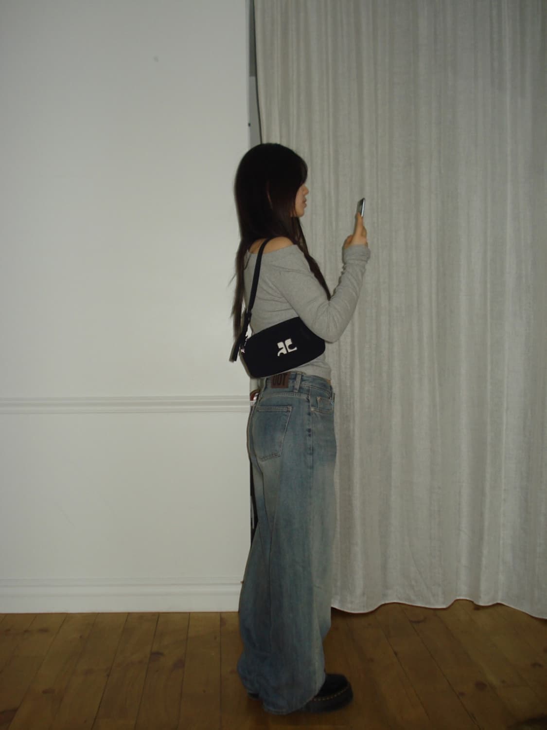 emma low wide denim pants 상품이미지3