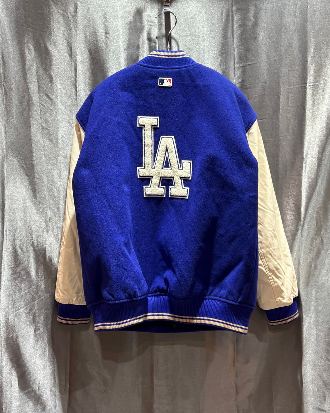 XS MLB LA 블루 배색 바시티 상품이미지4