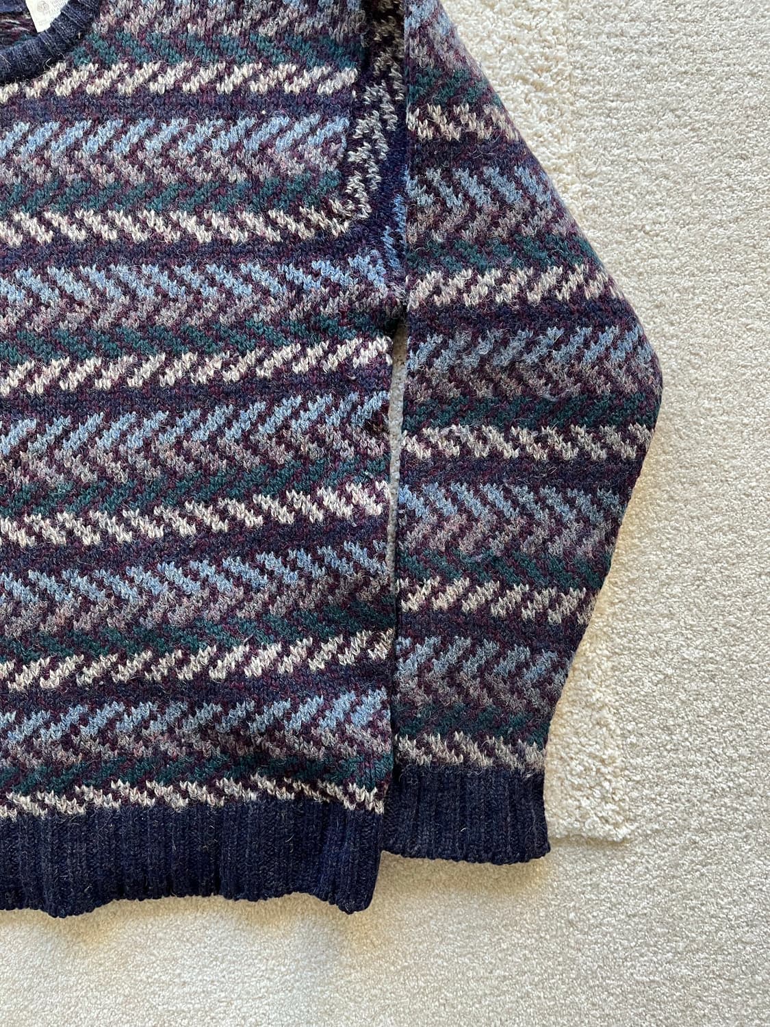 케빈피버 100% 버진 셔틀랜드 헤비울 니트 (103-105) 상품이미지4