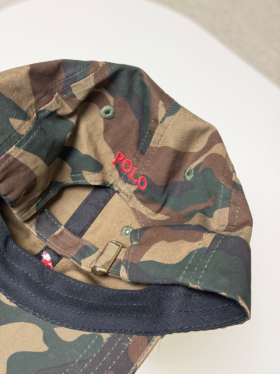 폴로 카모 볼캡  상품이미지3