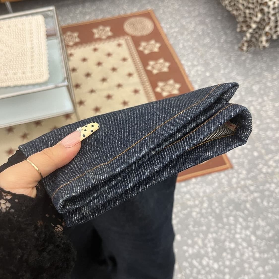 네이키드앤페이머스 모던 캐주얼 셀비지 데님팬츠 28인치 C09804 상품이미지7