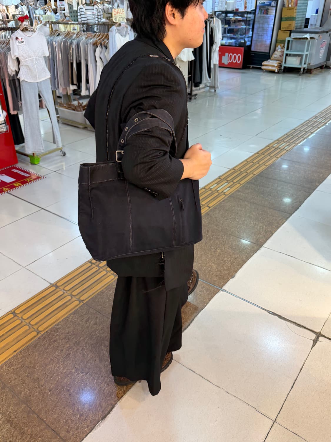 Agnes b 아네스베 캔버스 토트백 상품이미지3