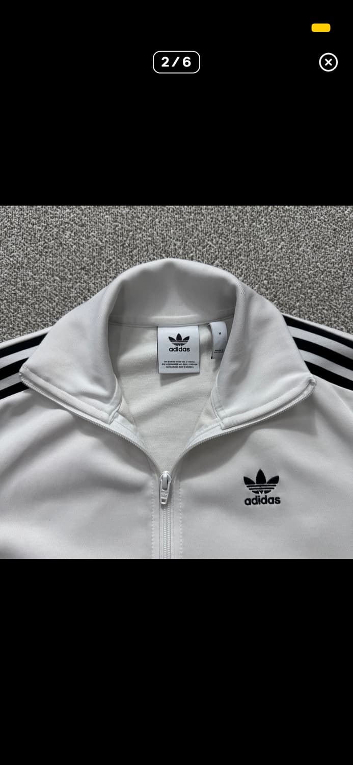 아디다스 화이트 파이어버드 져지 M 상품이미지2