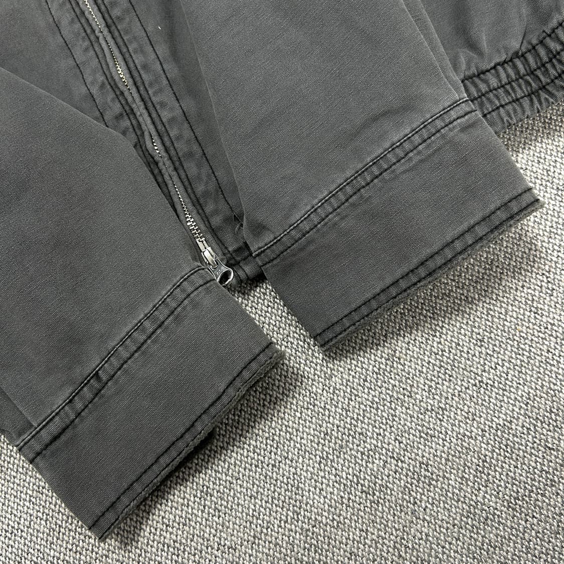 더바이닐하우스 다이드 컷 오프 차콜 블루종(L) 상품이미지4