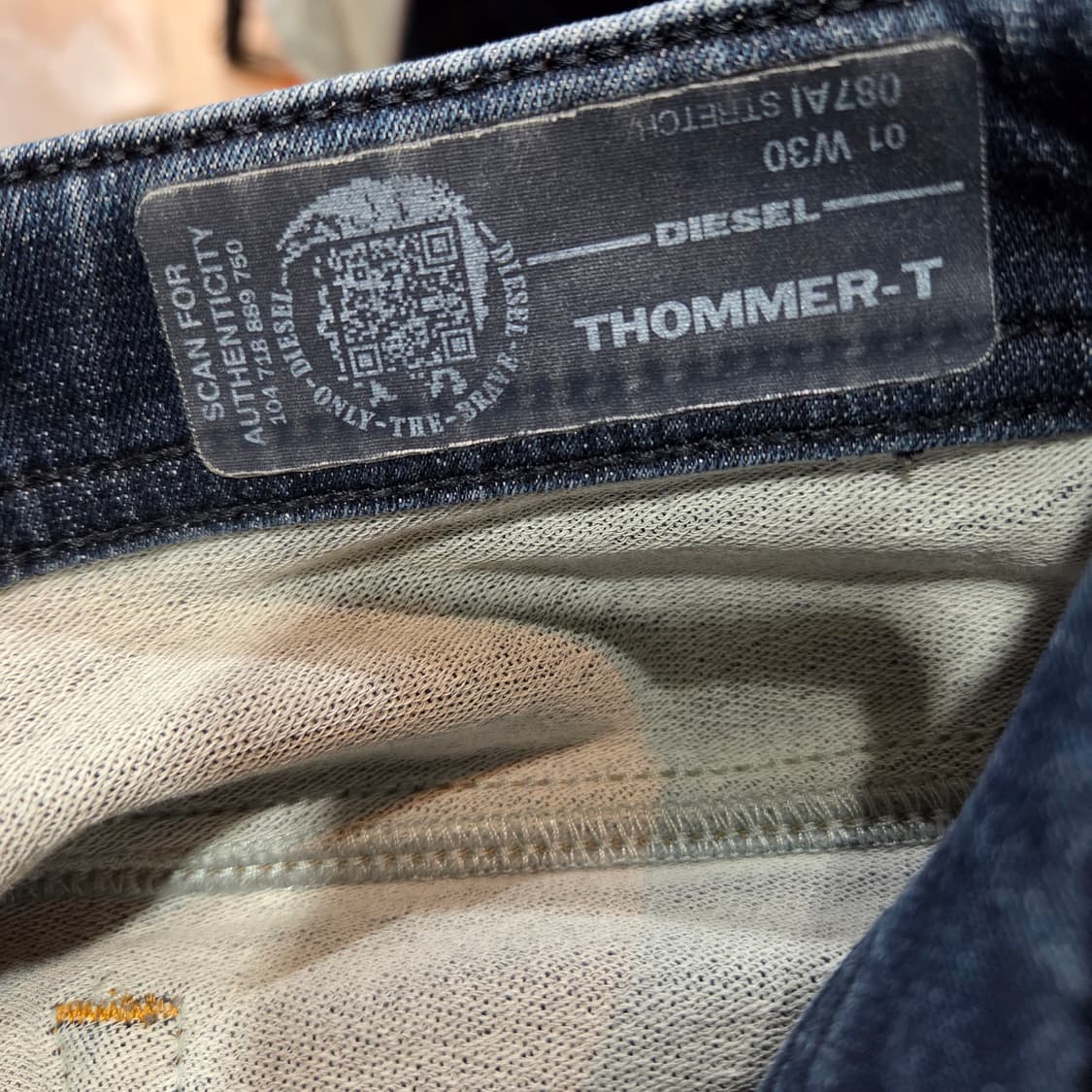 디젤 데님 남성 데미지진 상품이미지7