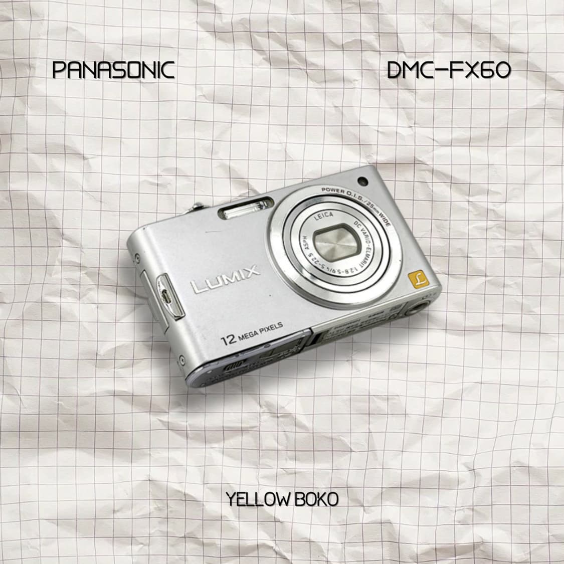 [필름 감성] 파나소닉 DMC-FX60 레트로 디지털 카메라 상품이미지1