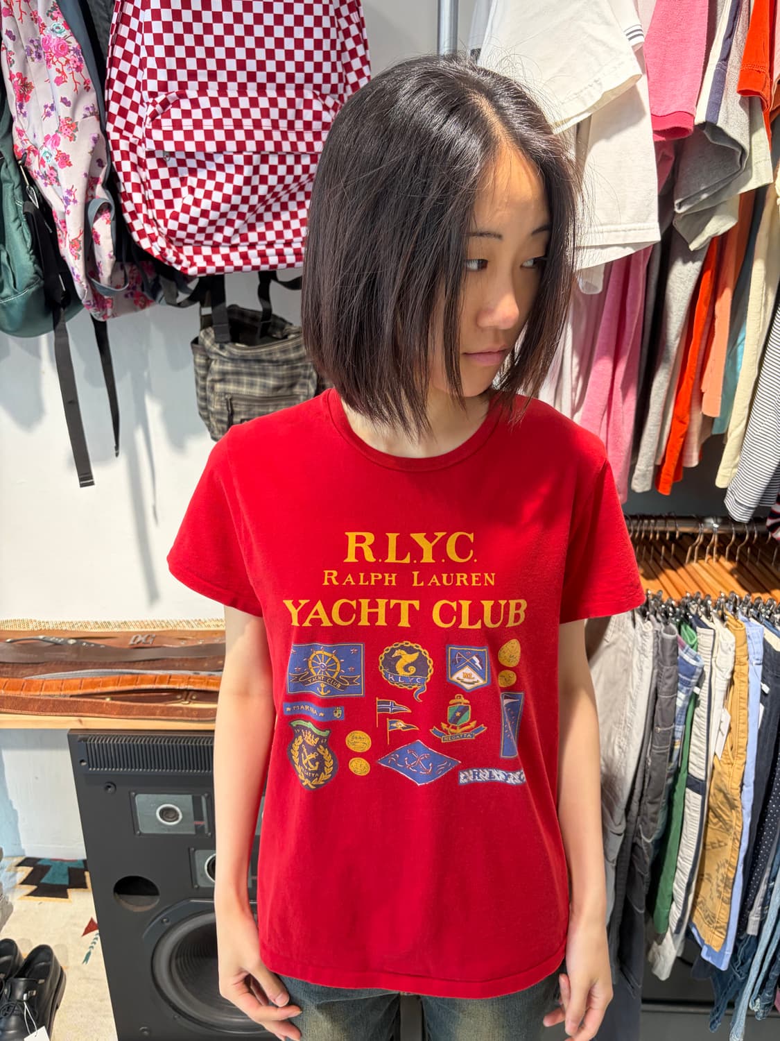 Ralph Lauren Yacht Club 그래픽 반팔 티 상품이미지2