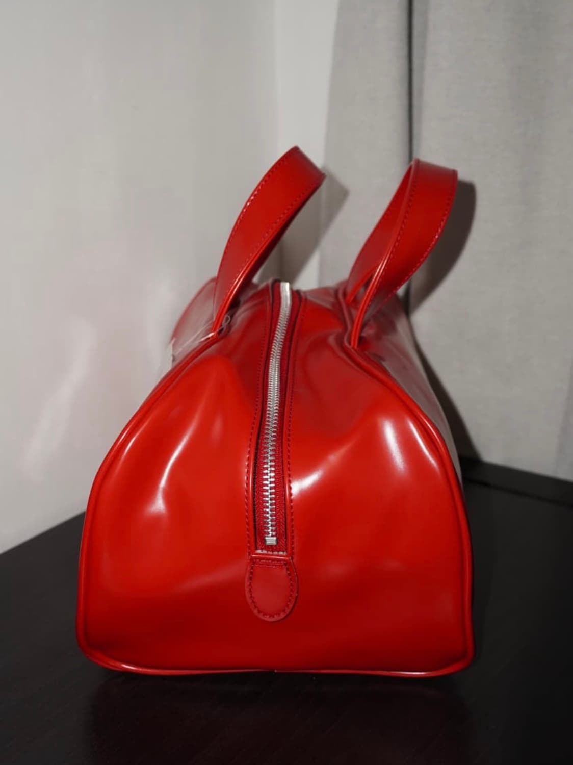 commedesgarcons 꼼데가르송 볼링백 레드  상품이미지3