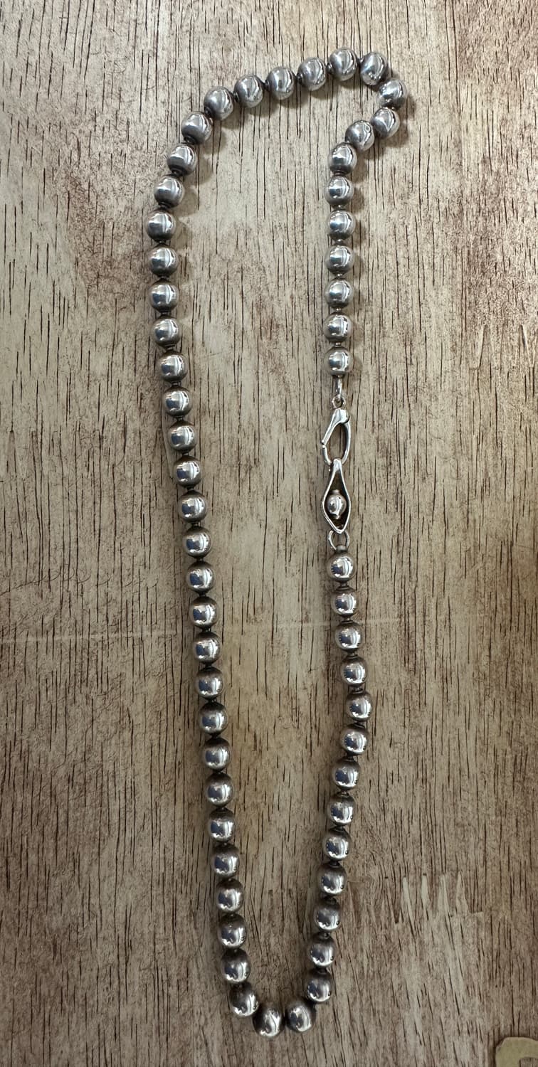 콜드프레임 에브리데이 실버 볼 목걸이 420mm 상품이미지4