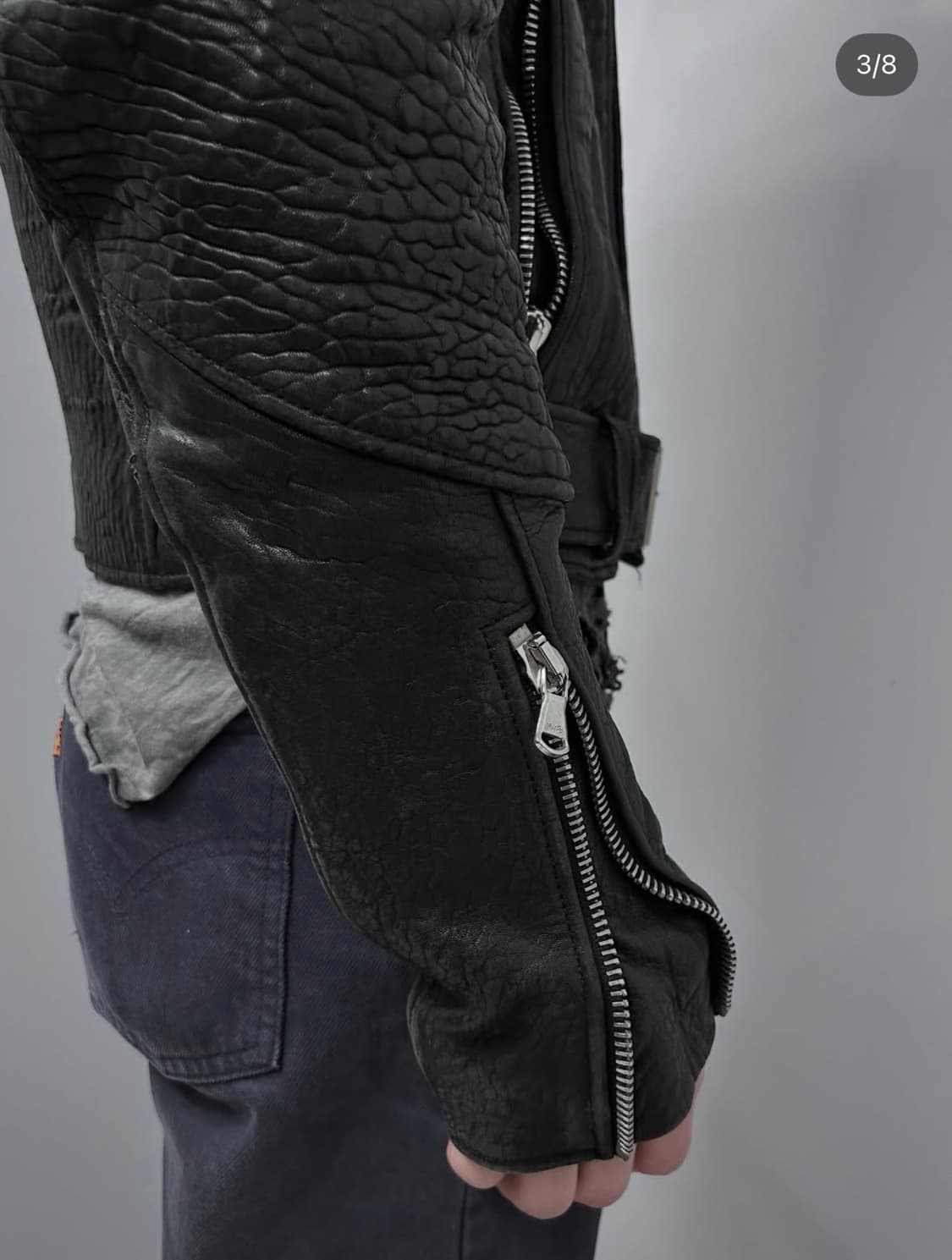 Martin Lewis Cowhide Heavy Rider Jacket 상품이미지3