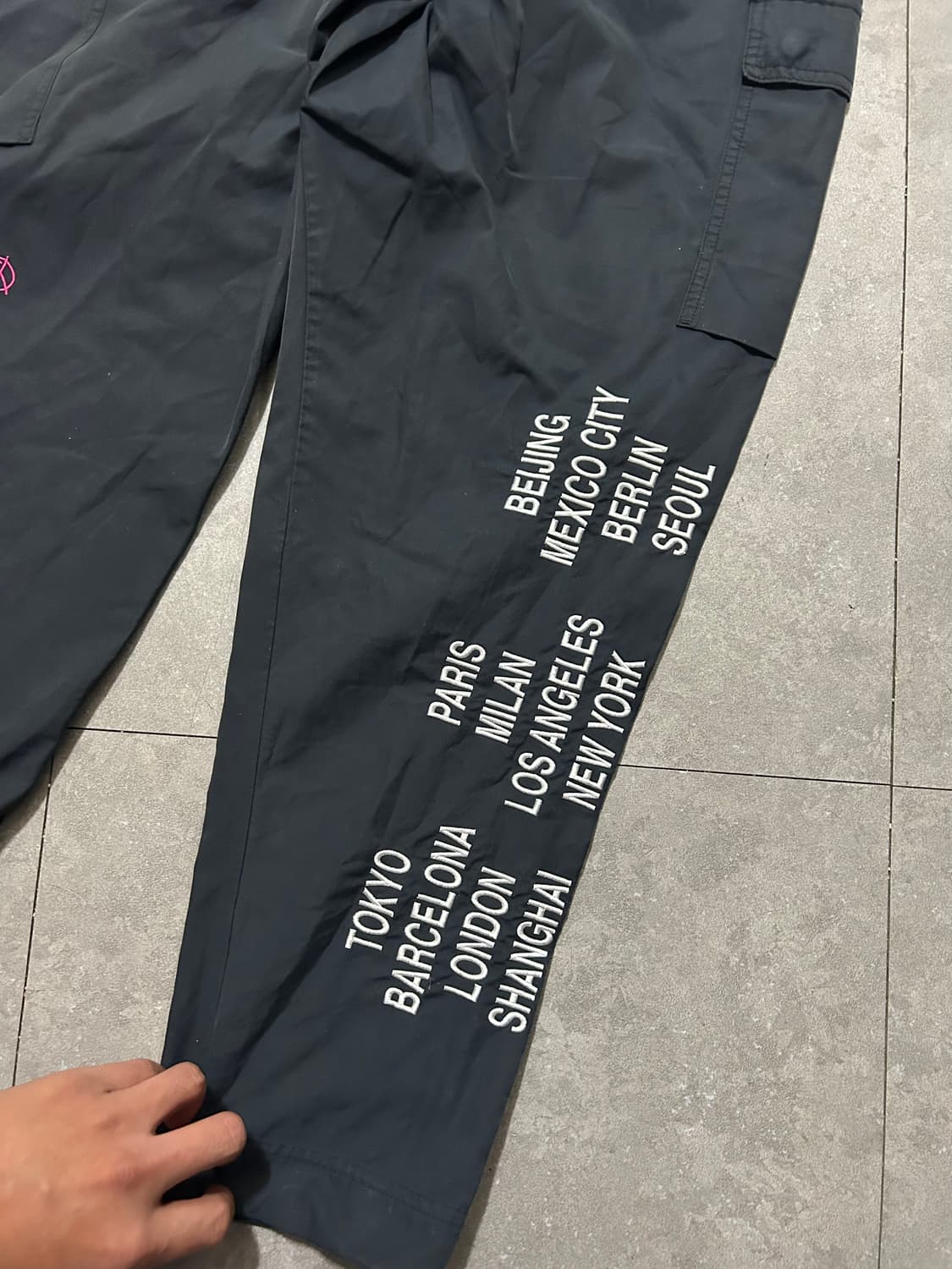 나이키 멀티스우시 오리건 빈티지 코튼 카고팬츠 34인치  상품이미지7