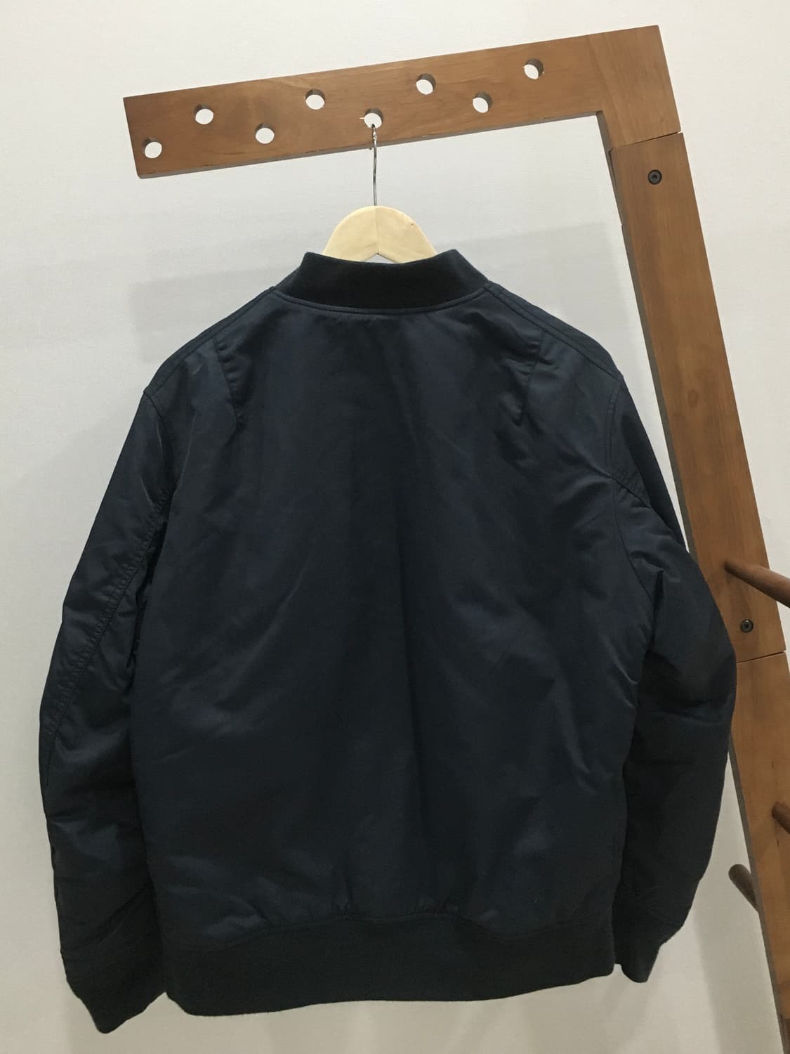 일본빈티지 유니클로 네이비 MA-1 블루종 상품이미지2