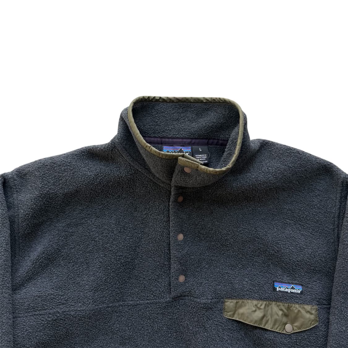 90s Made in Mexico 파타고니아 신칠라 그레이 상품이미지4