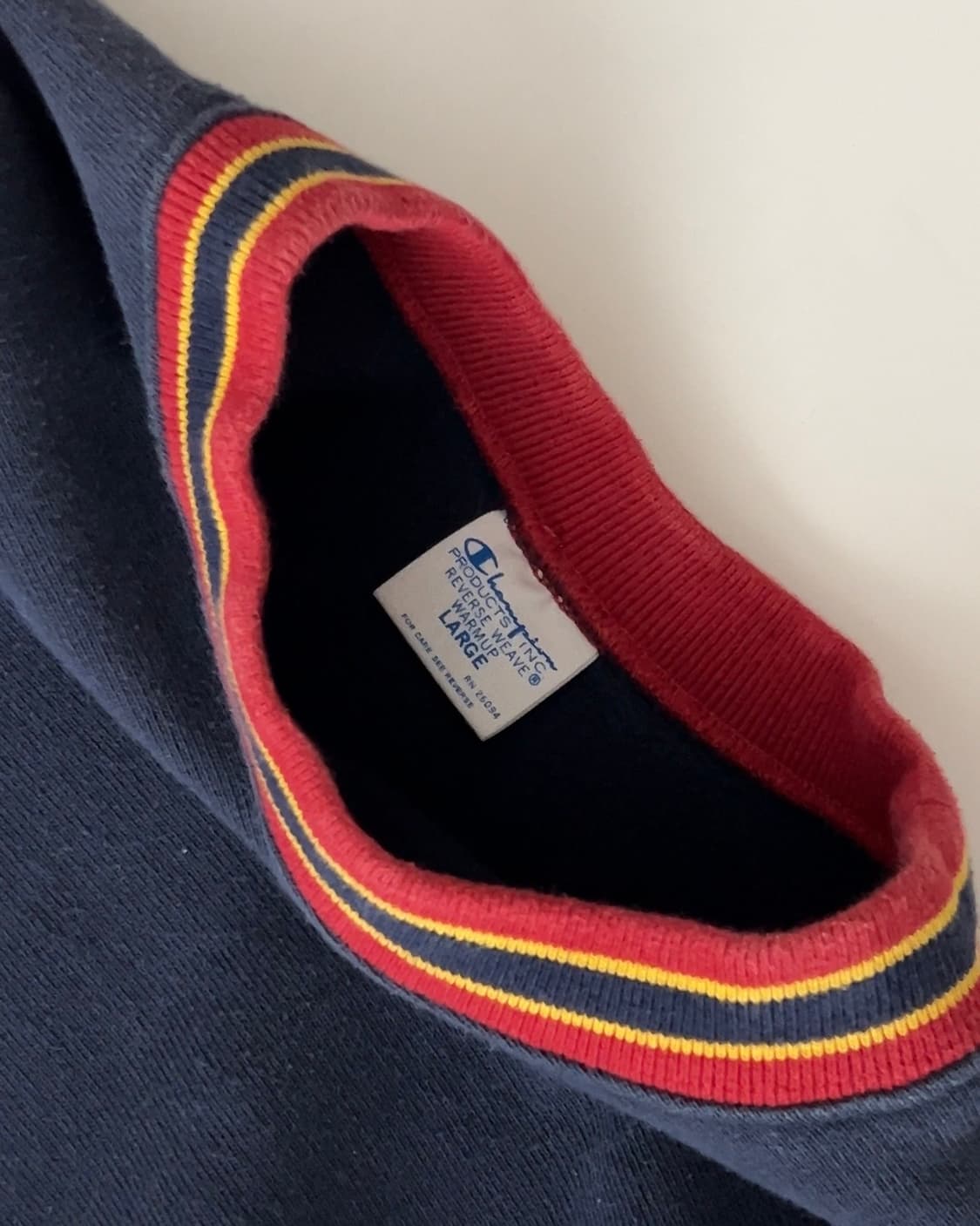 챔피온 리버스위브 블루택 스웻셔츠 L 상품이미지4