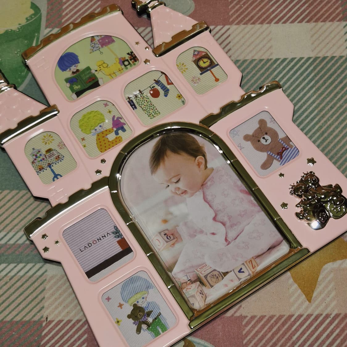 90s 라돈나 핑크 캐슬 베이비 탁상 액자 상품이미지9