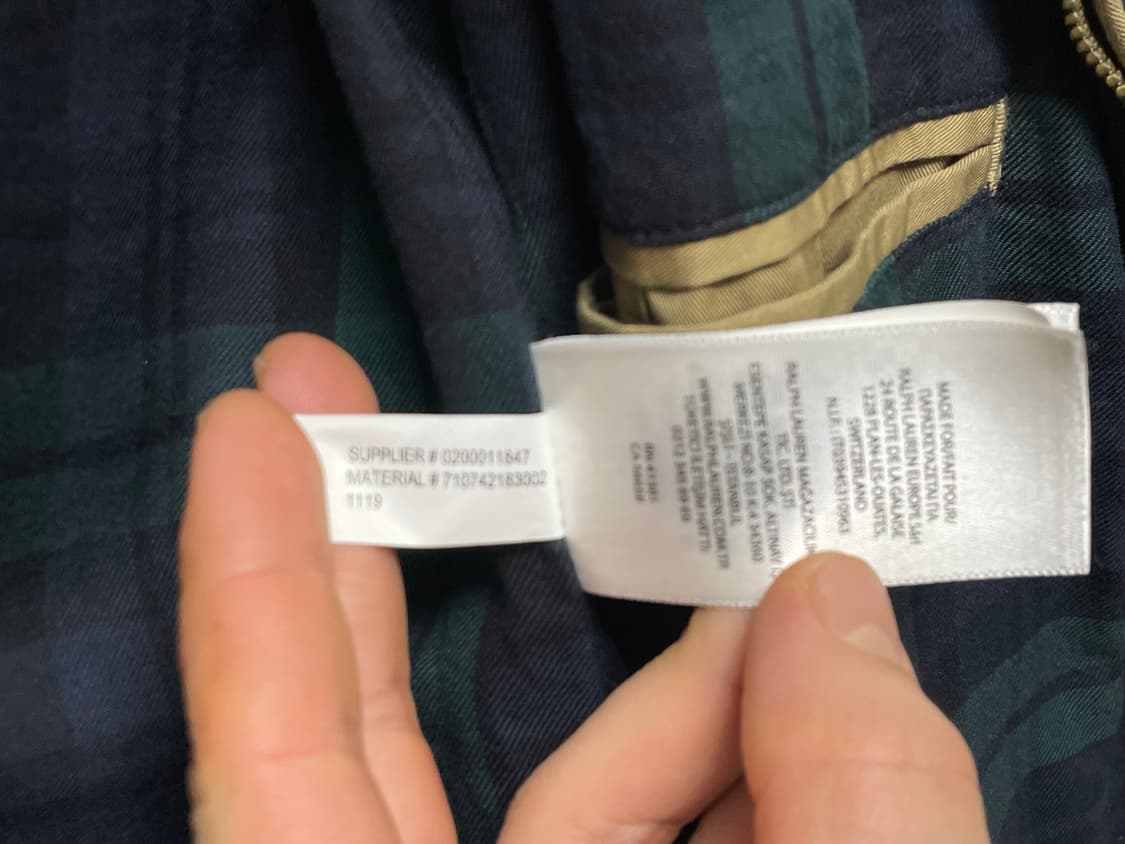 폴로 해링턴 자켓 상품이미지4