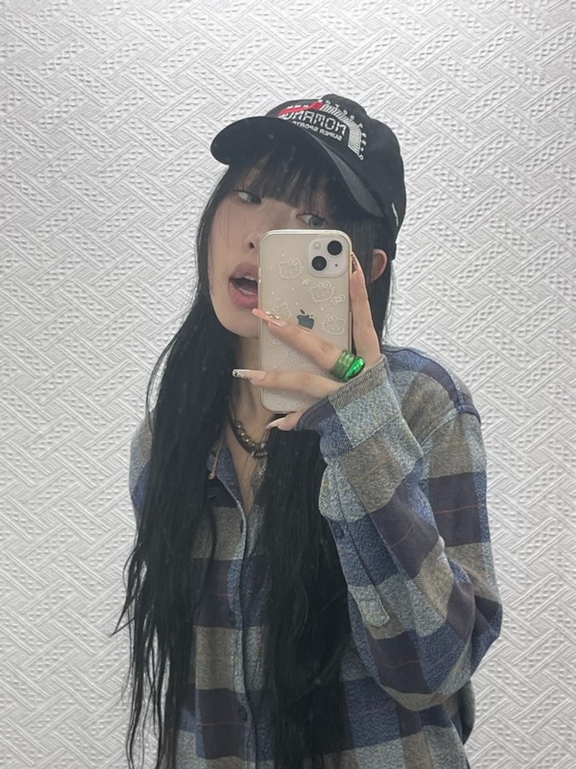 노메뉴얼 올드스쿨 키치 자수디테일 볼캡 C08357 상품이미지1