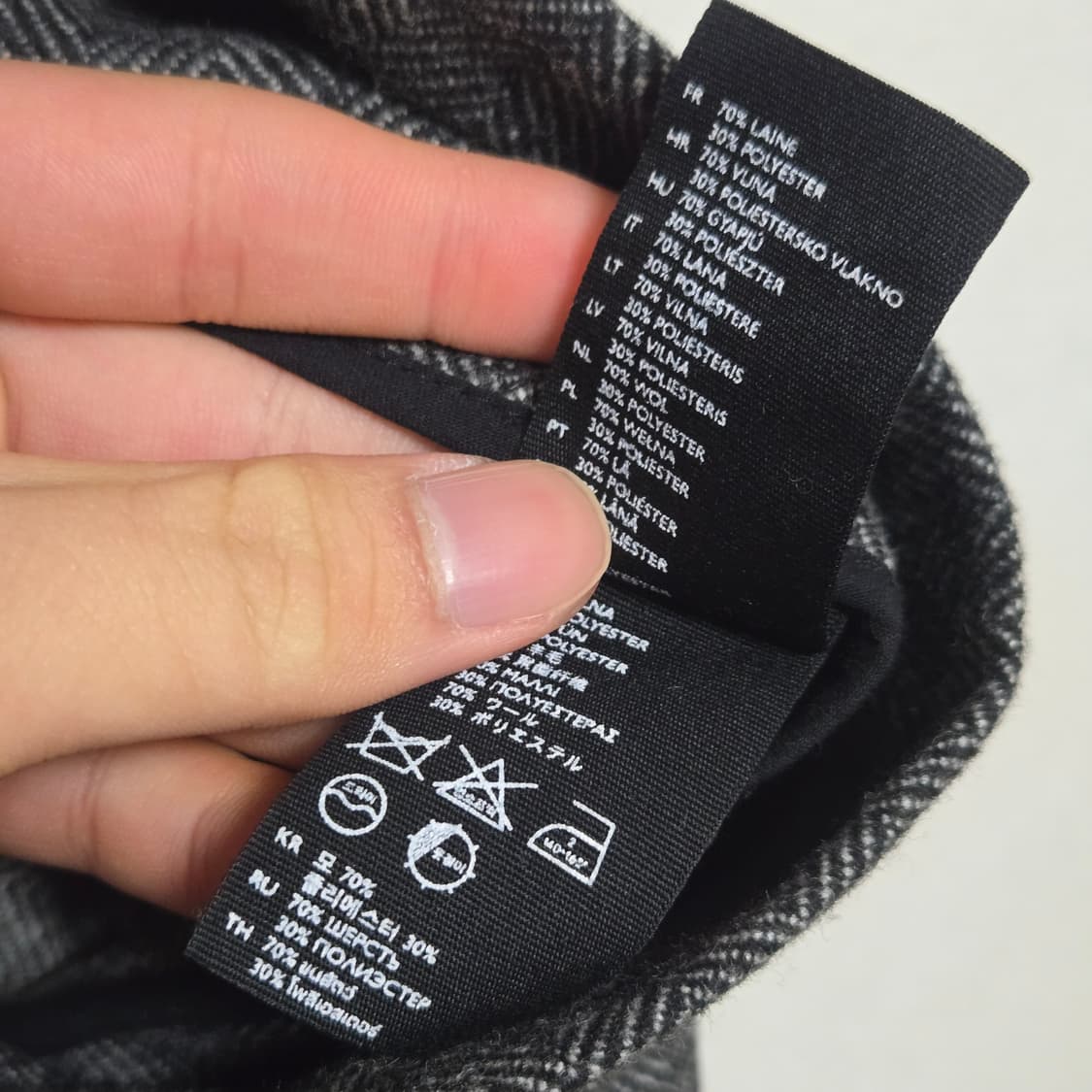 코스 하이웨이스트 핀턱 슬랙스  상품이미지6