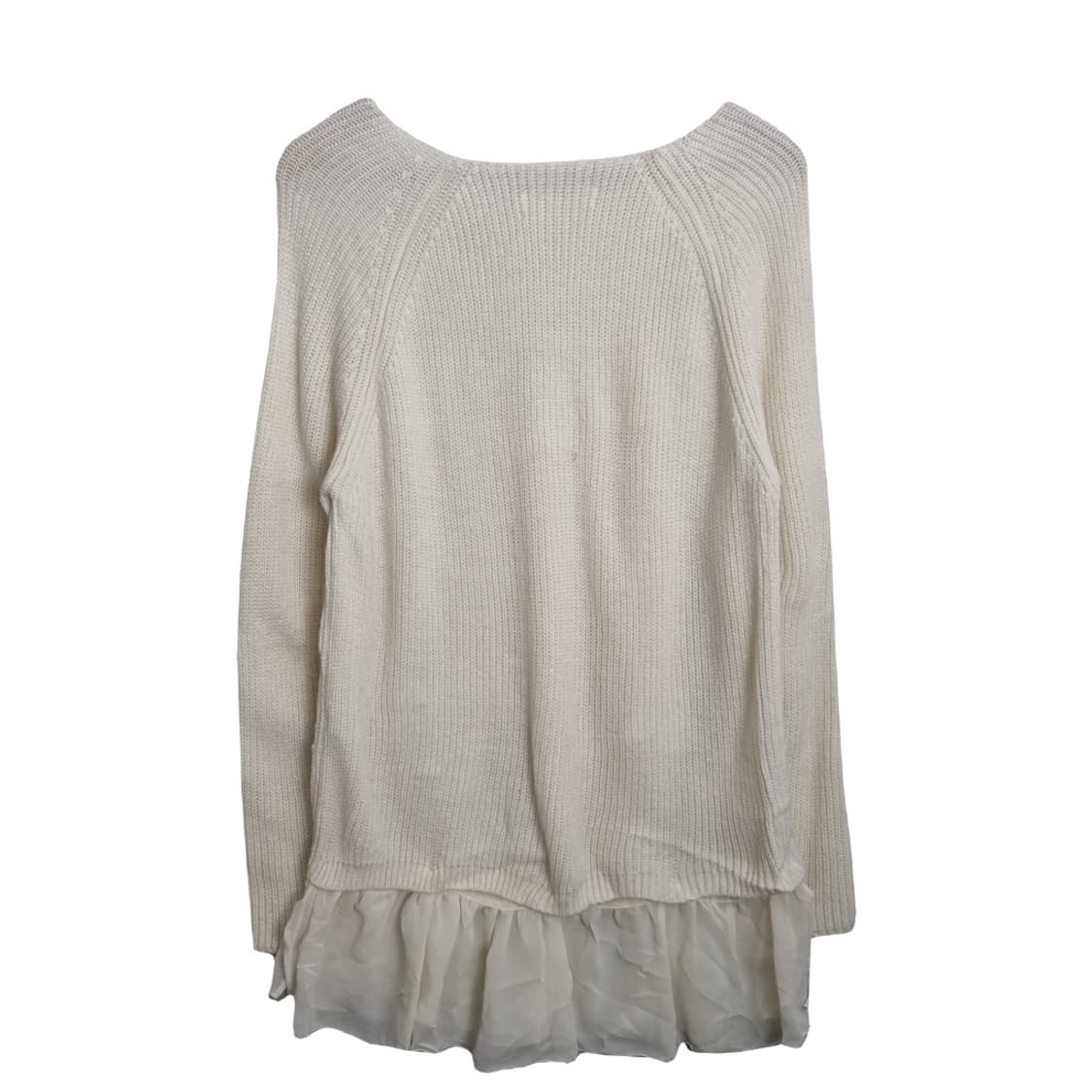 amy ♥ fam 니트 쉬폰 레이어드 탑  상품이미지2