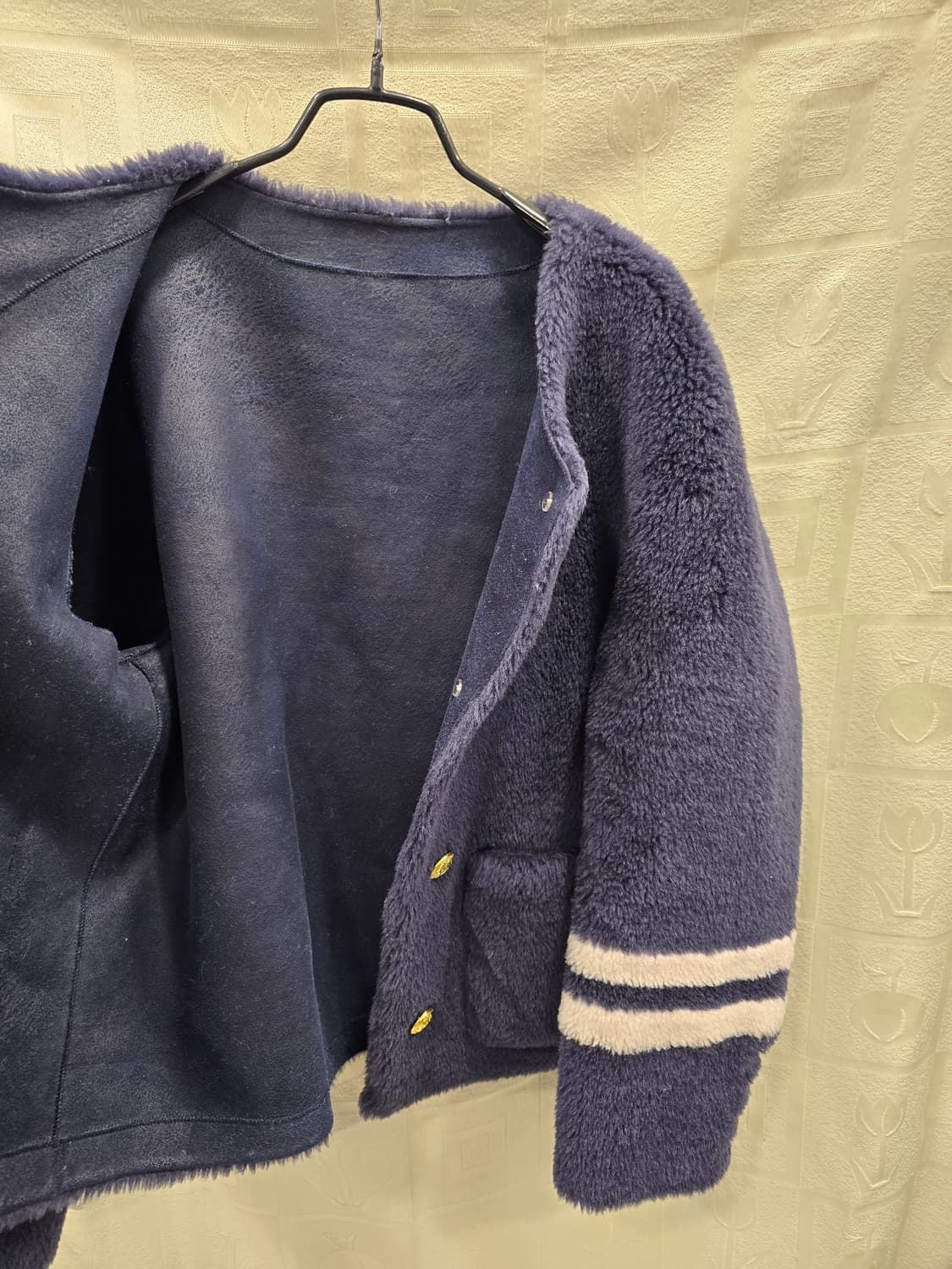 양털 자켓 M (66) 네이비 상품이미지7