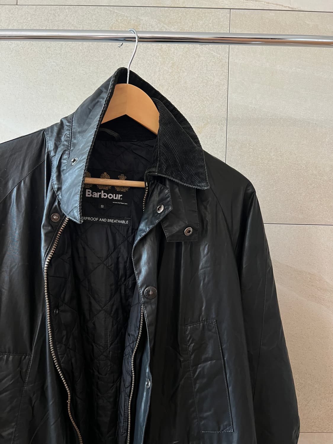 영국에서 산 빈티지 바버 자켓 상품이미지5