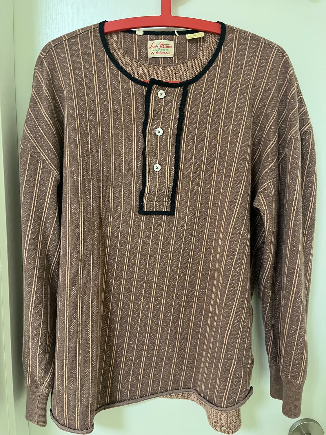 리바이스빈티지클로딩 LVC 1900s 헨리넥 샘플 M사이즈 상품이미지1