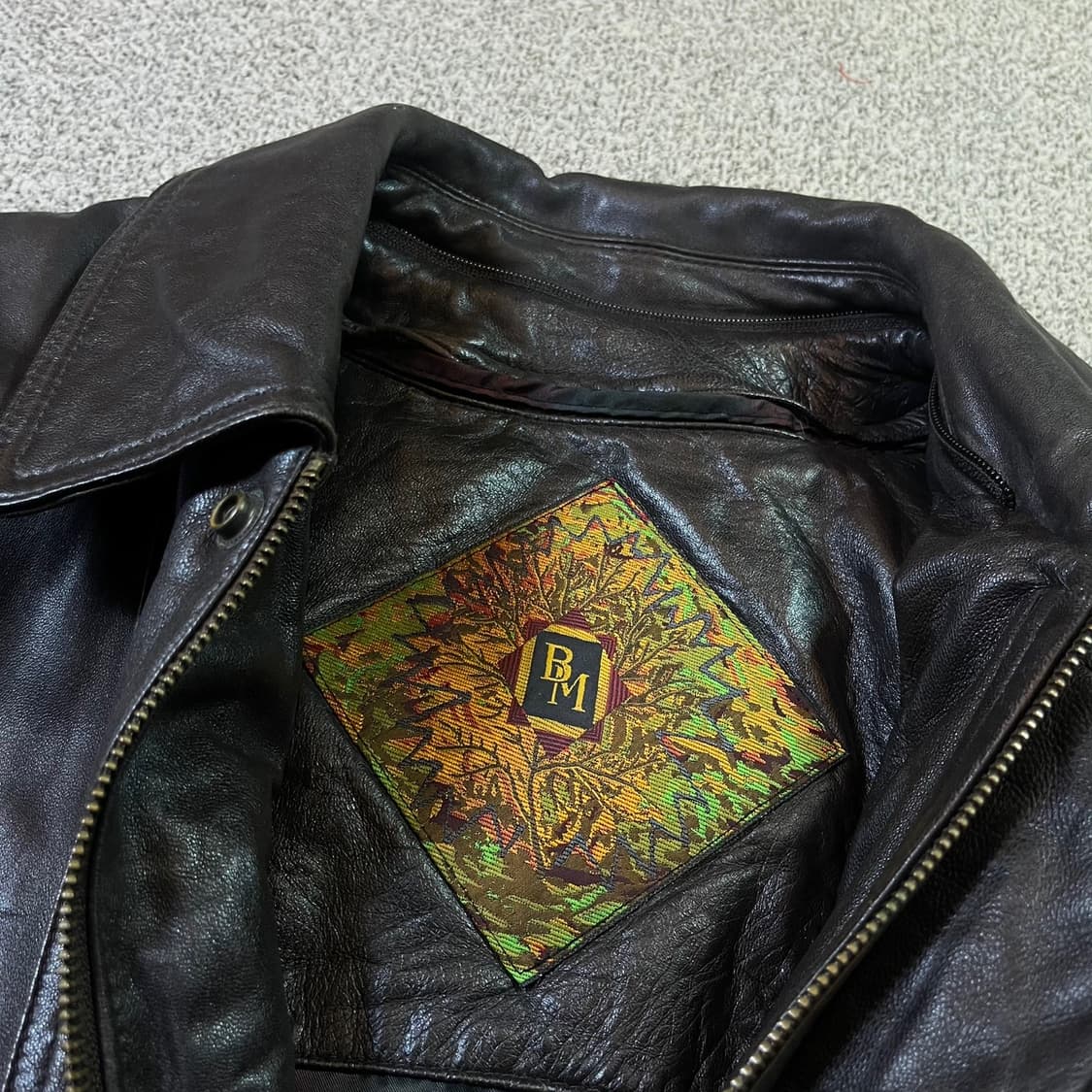 VINTAGE 빈티지 양가죽 봄버자켓 상품이미지3