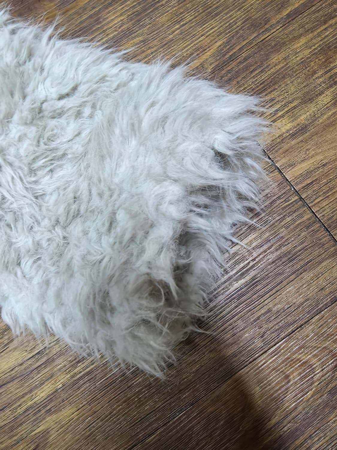 파르티멘토우먼 와이드카라 플러피 퍼코트 미사용품  상품이미지9