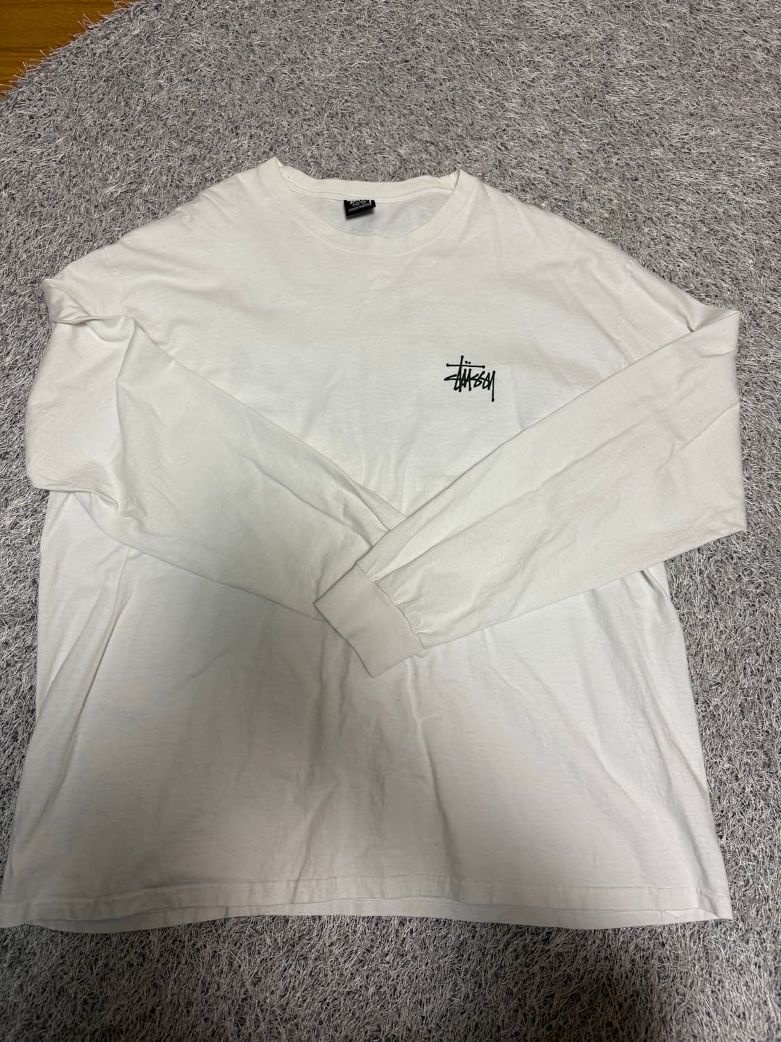 [2XL] 스투시 베이직 로고 롱슬리브 상품이미지1