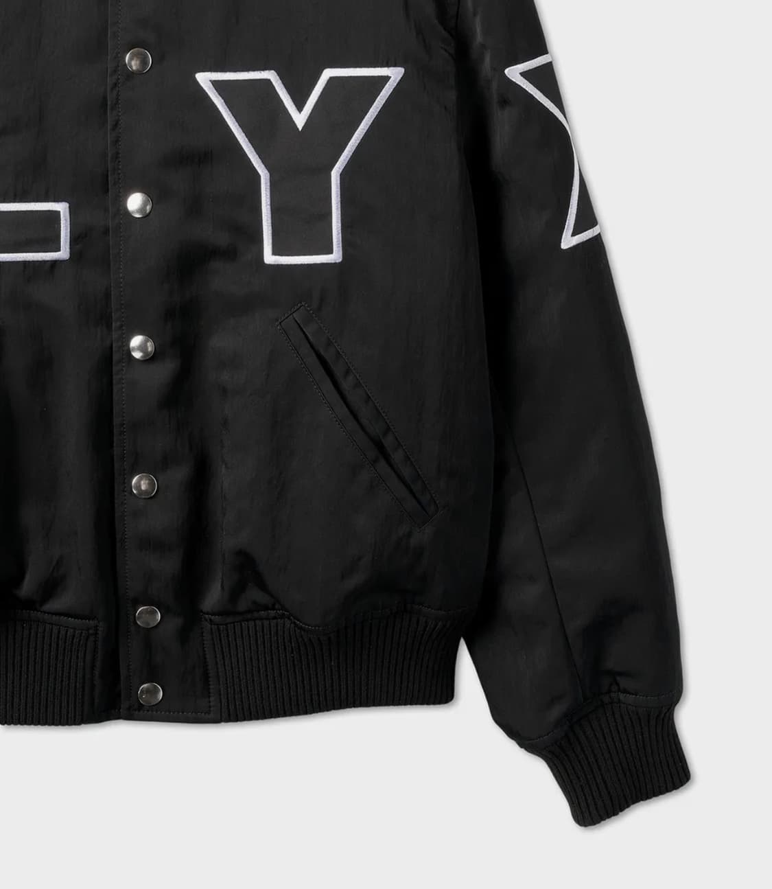 알릭스 아웃라인 로고 프린트 봄버 재킷 상품이미지3