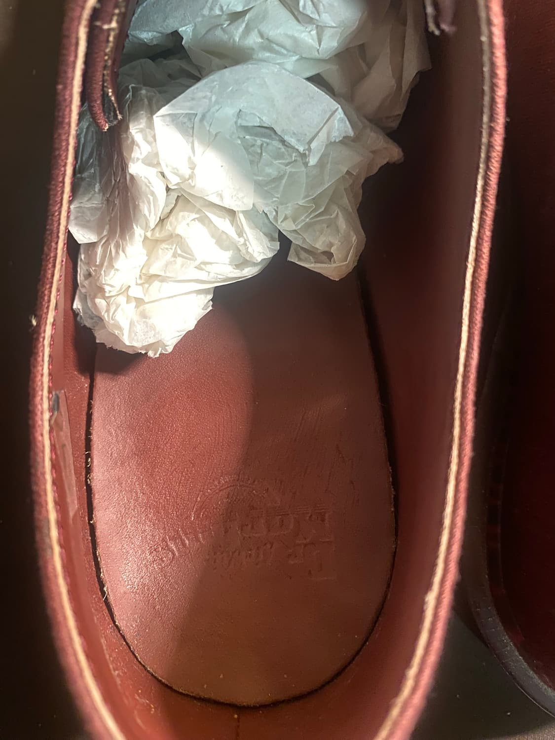 Dr martens lester 버건디 US11 상품이미지5