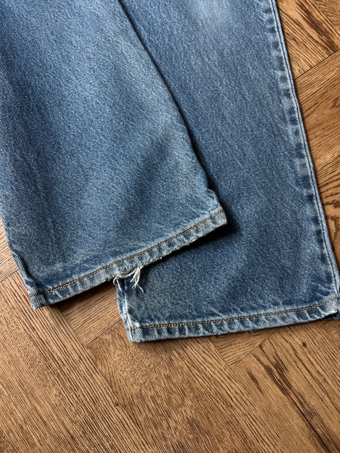 [31]00's 리바이스 USA 517 멕시코제 플레어 데님 팬츠 상품이미지8