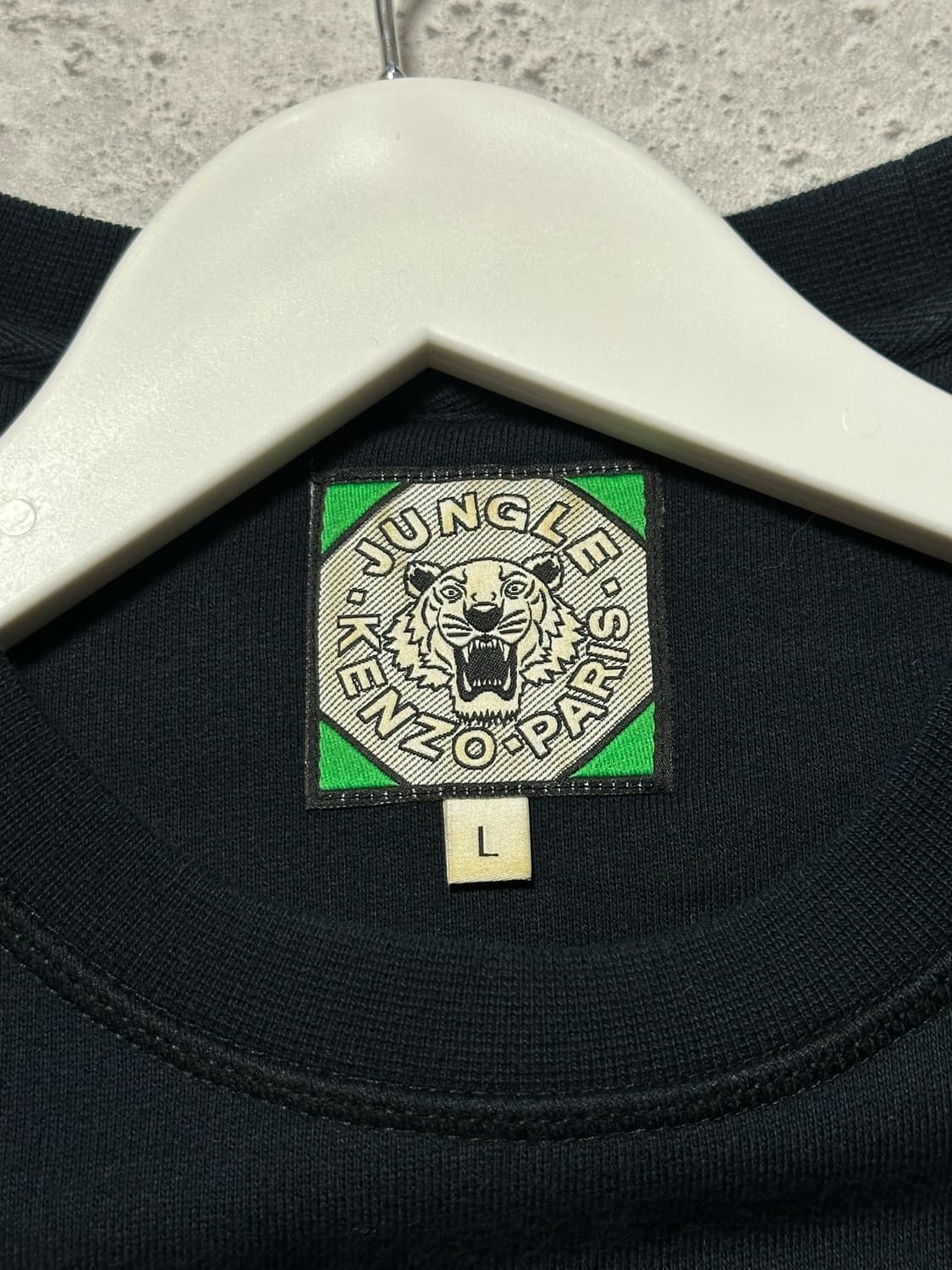 겐조 빅로고 네이비 블랙 맨투맨 상품이미지4