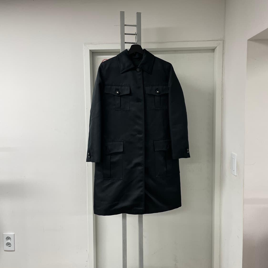 베르사체 블랙 코트 40 상품이미지1