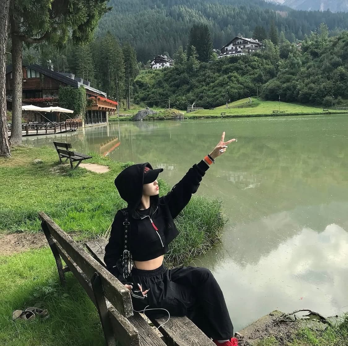 Toh hood zip (bk) 상품이미지3