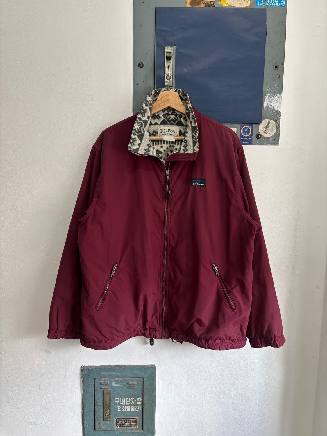 80s90s L.L.Bean Warm-Up Jacket 상품이미지1