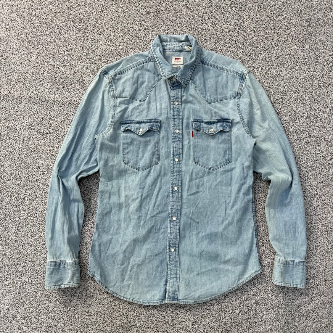 M 리바이스 셔츠 데님 남방 슬림 0311J 상품이미지1